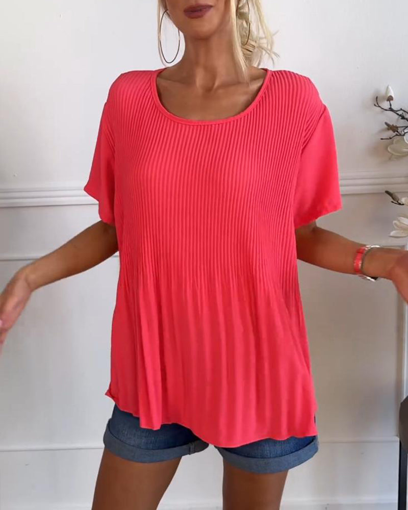 Stella™ | 2025 Casual short-sleeve top