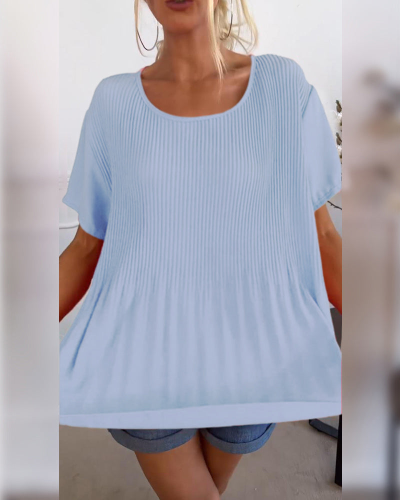 Stella™ | 2025 Casual short-sleeve top