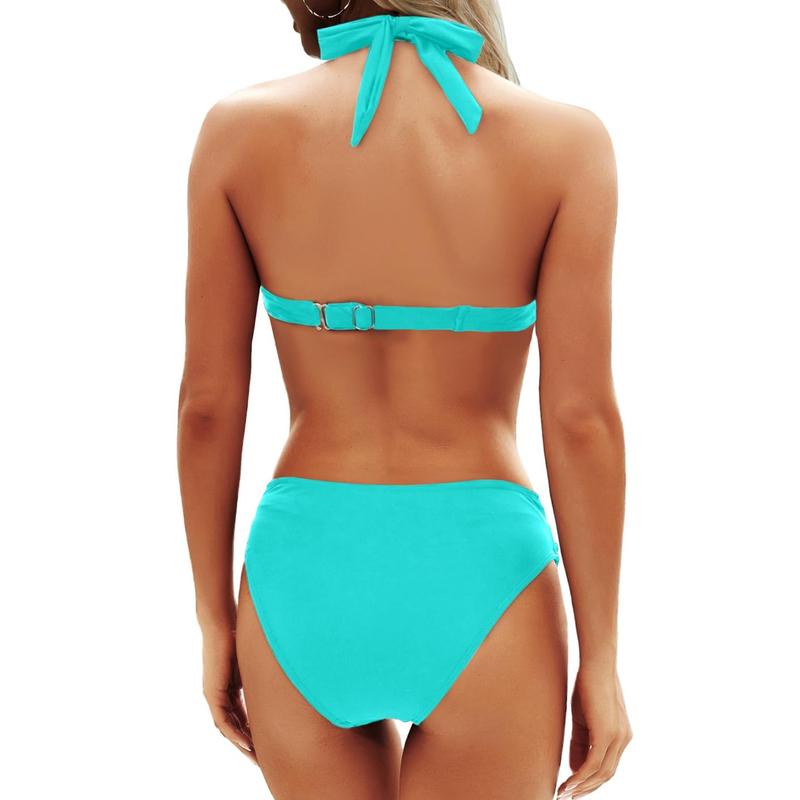 Vivienne™ | 2025 Flattering push up bikini set